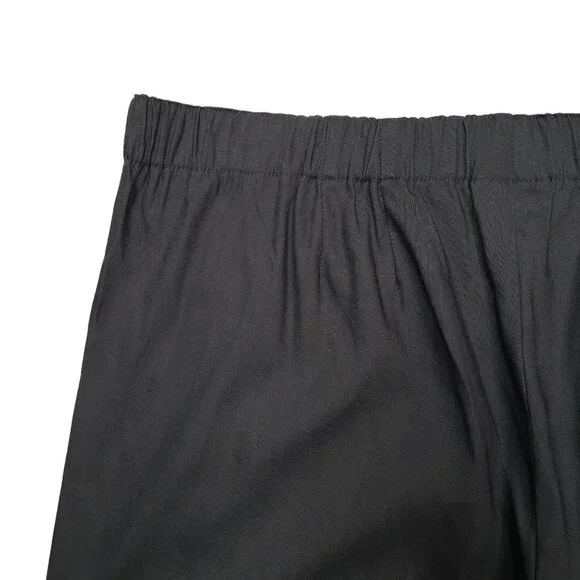 J Jill Linen Stretch Pants Womens 14 Petite Gray High Rise Trouser Pull On - Picture 6 of 10